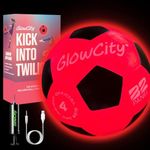 GlowCity Rechargeable Light Up Socc