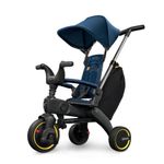 Doona Liki Trike S3 - Premium Foldable Trike for Toddlers, Kids/Baby Tricycle Stroller with Cushion Seat, UPF 50+ Sun Protection & Harness, Parental Control, Ages 10 Months to 3 Years, Royal Blue