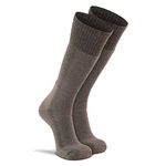 Fox River Adult Military Thermal Merino Wool Cold Weather Mid-Calf Boot Socks, Foliage Green, Large