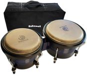 BAHAMUT Bongo Drum Set, 7"+9" Woode