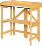 Outsunny 35'' Wooden Garden Potting