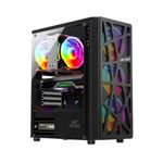 Gaming CPU for Desktop Computer (Core i5-3470 3.2GHz / 16 GB DDR3 RAM / 512 GB SSD / 4 GB GT 730 Graphics Card/ms Office 21-Trail/Gaming RGB Cacinet/Win 10 / WiFi 300 Mbps)