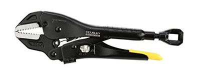 Stanley FMHT0-75467 180 mm Fatmax Locking Mole Grip Straight Jaw Pliers - Black