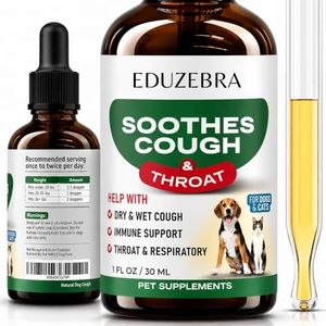 Kennel Cough Drops for Dogs & Cats Cough Relief Dry and Wet Pet Cough Allergy Relief - for Dogs of All Breeds & Sizes