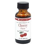 LorAnn Super Strength Flavoring Oils 1 oz (30ml) – Highly Concentrated Food-Grade Extracts for Baking, Candy Making, Beverages, and Desserts (Cherry)