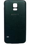 REOTEL Compatible for Samsung Galaxy S5 : Black Back Door Panel Back Body Cover Housing Back Panel Body Back Panel (with All Logo)