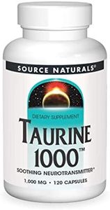 Source Naturals Taurine 1000mg, 120 Capsules