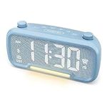 Mesqool Digital Alarm Clock with 2 