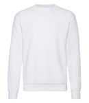 Fruit of the Loom Men's 62-202-0 Pullover Sweater, White, L