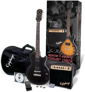 Guitar Electric Epiphone ELPJEBCHPP EPI LP Spc II Play Pk EB