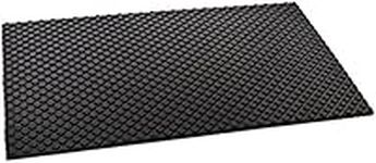 Rubber Cal Maxx Tuff Heavy Duty Protective Mat, Black, 12mm x 2 x 3-Feet