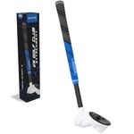 GazeVR | VR Golf Club Grip Attachment for Meta Quest 3 & 3S | Pro Grip | Right & Left Controllers | Blue