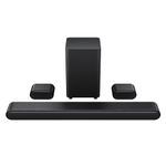 TCL S Class 5.1 Channel Sound Bar with DTS Virtual:X, Built-in Center Channel Speaker, Surround Sound Speakers, and Wireless Subwoofer - S4510-CA