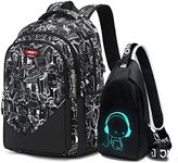 Asge School Backpack Boys Teenage N