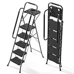 KINGRACK 5 Step Ladder with Tool Pl
