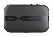 D-Link DWR-932 4G/3G LTE Unlocked Wireless N300 Mobile Broadband Router - Wi-Fi Portable Hotspot, Black