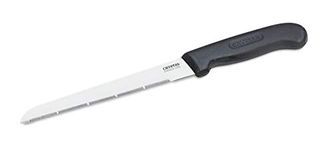 Crystal 11-inch Bread Knife, CL217, Stainless Steel, Silver