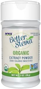 NOW Stevia White Extract Powder, 1-Ounces (Pack of 2)