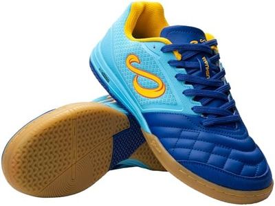 SENDA Ushuaia Club 2.0 Indoor Soccer, Court, and Futsal Shoes, Men's Size 8 / Women's Size 9, Light Blue