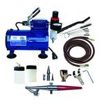 Paasche H-100D Single Action Airbrush & Compressor Package