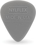 D'Addario Accessories Nylflex Guitar Picks - Nylon Guitar Picks with Grip - Great for Vintage Electric Sounds and Acoustic Strumming - 10 pack, Light (.50mm)