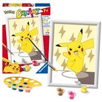 Ravensburger CreArt Pokemon Paint By Numbers Kits for Children & Adults Ages 7 Years Up - Kids Craft Set