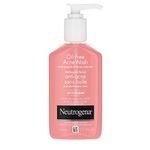 Neutrogena Acne Face Wash, Oil Free Pink Grapefruit Salicylic Acid Facial Cleanser For Acne & Blackheads, 177 mL