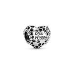 Pandora Bee Happy Honeycomb Heart Charm 798769C00