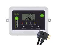 CO2Meter RAD-0501 Day Night CO2 Monitor and Controller for Greenhouses, Grey