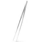 Navaris Stainless Steel Kitchen Tweezers - Precision Kitchen Tweezer Tongs Tool for Cooking or Aquarium - Extra Long Chef Tweezers - 15" / 40 cm