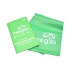 Meglio Resistance Bands for Men & Women - Latex Free Exercise Bands for Building Strength, Pilates Band for Fitness, Flexibility, Physiotherapy, Stretching & Yoga Bands | With Exercise Guide (1.5M)