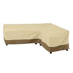 Classic Accessories Veranda L-Shaped Sectional Sofa Cover, Right Facing, X-Large