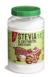 Castello since 1907 Stevia + Erythritol 1:3 Sweetener | 1g = 3g of sugar | 100% Natural Sugar Substitute - 0 Calories - 0 Glycemic Index - Keto and Paleo - 0 Net Carbohydrates - Non-GMO - 1kg