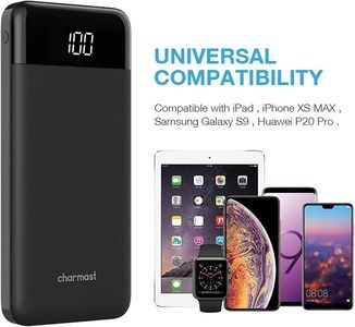 Charmast 10400mAh Portable Power Bank – Compact USB Charger