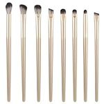 WLLHYF Eyeshadow Brush Set, 8 Pcs Professional Makeup Eye Brushes Blending Eyeshadow Highlighter Beauty Brushes for Women Girls Concealer Eyebrows Eyeliner