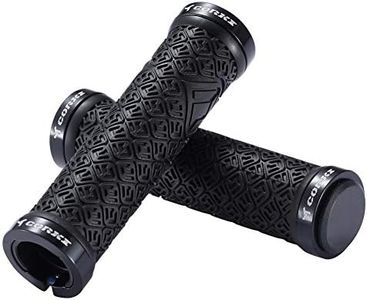 Corki Mountain Bike Grips,Double Lock on Locking Bicycle Handlebar Grips for MTB,Downhill