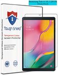 TOUGH SHIELD® 0.3 mm 9H Flexible Gorilla Guard Tempered Glass Screen Protector Shield for Samsung Galaxy Tab A 10.1 Inch (2019) (SM-T510 / SM-T515) (Pack of 1)