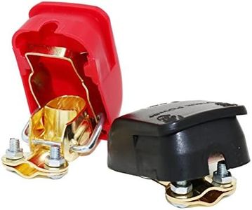 MOTOPOWER MP69011 Battery Quick Release Connectors Battery Quick Disconnect Terminals (Red & Black)