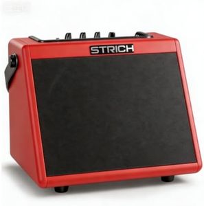 STRICH SDA-20 20W Drum Amplifier Speaker, Red