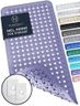 homerella® Bath Mat for Tub Non Slip Mold Resistant 35x16 - Shower Mat Non Slip Anti Mold - Bath Tub Mat Suction Cups incl. Hooks for Drying - Bathtub Mat Non Slip - ANI Slip Shower Mat Inside Tub