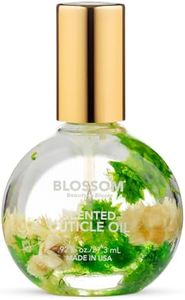Blossom Scented Cuticle Oil, Infused with Real Flowers, Hydrating, Moisturizing, Strengthening, Made in USA, 0.92 fl. oz, Lemon Cookie