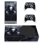 playvital Custom Vinyl Skins for Xbox Series S, Wrap Decal Cover Stickers for Xbox Series S Console Controller - Dark Clown