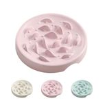 Slow Feeder Cat Bowl,Melamine Fun Interactive Feeder Bloat Stop Puzzle Cat Bowl Preventing Feeder Anti Gulping Healthy Eating Diet Pet Dog Slow Feeding Bowls Against Bloat, Indigestion and Obesity