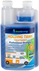 Eco Strong RV Toilet Treatment | RV Black Tank Treatment | RV Holding Tank Digestor, Odor Eliminator, and Cleaner | Perfect for Campers, RVs, Boats, 17 Treatments, Lavender