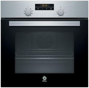 Balay 3HB2030X0 Horno Multifunción, 3300 W, 66 litros, Acero, Negro