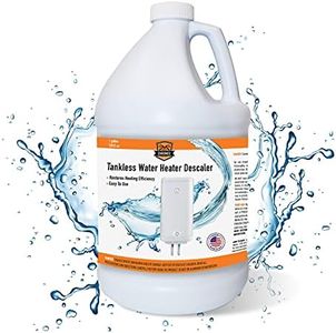 Chromex NSF Certified Tankless Water Heater Descaling Solution | Highly Effective Descale (4 gallon) (4)