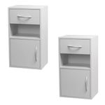 Nightstand For Bedrooms Set Of 2