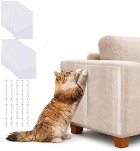 Anti Cat Scratch Furniture Protector - 15 Pack, mdzysj Clear Couch Protector from Cat Claws, Couch Guards for Cats, Sofa Shield Protectors from Cats Scratching.