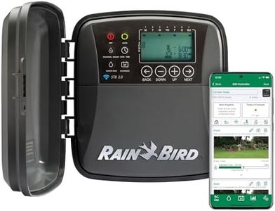 Rain Bird ST8O-2.0 Smart Indoor/Outdoor WiFi Sprinkler/Irrigation System Timer/Controller, WaterSense Certified, 8-Zone/Station, Compatible with Amazon Alexa (2.0 Replaces Obsolete ST8O-WIFI)