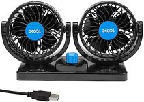 XOOL Car Fan, USB Portable Cooling 